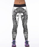 Gloomy Owl Printed Purple Big Size Sports Pants